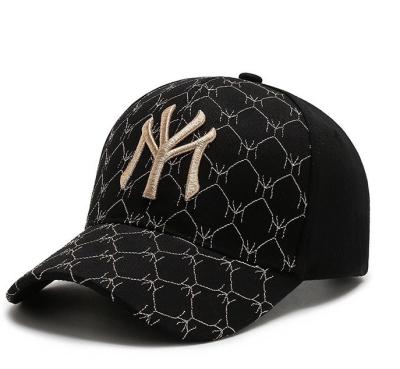 China Jacquard Baseball Jacquard Word Lurex Plastic 3d Embroidery Cloth Plastic Snap Closed Mens 100% Cotton Back Hats for sale