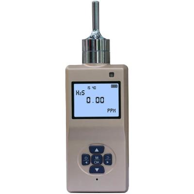 China Portable pump-suction Hydrogen Sulfide(H2S) gas detector for sale