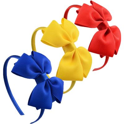 China 2022 Hot Sale Child Cartoon Hairpin Headdress Butterfly Flowers Fabric Hair Accessories for sale