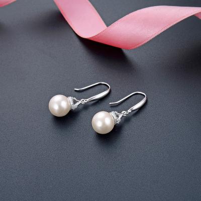 China Japanese and Korean style fashion ladies earrings accessories s925 pearl earrings earrings fashion jewelry for sale