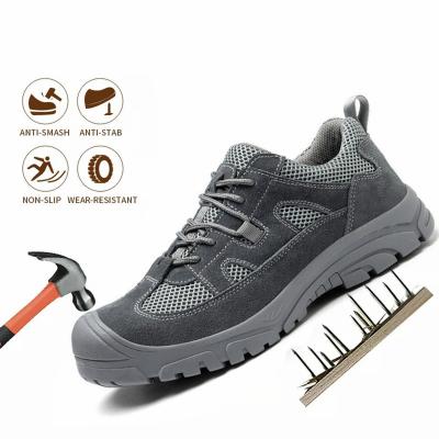 China Antistatic Quality Height Increasing Shoes Steel Toe Mesh Sport Working Men Safety Shoes for sale