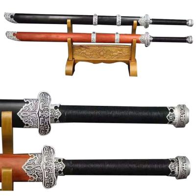 China China handmade chinese swords with peony decoration ss076 for sale