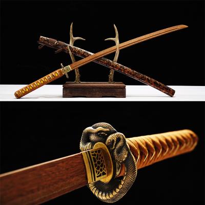 China High quality wooden rosewood toy katana bamboo sword ws005 for sale