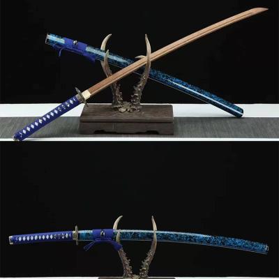 China Handmade high quality blade swords katana toy wooden swords ws001 rosewood wood for sale