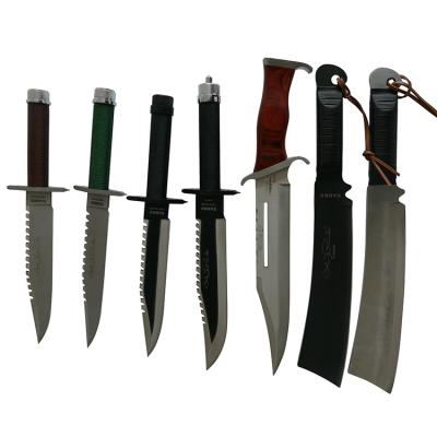 China Non-variable military knife jungle combat outdoor rambo camping knife for sale