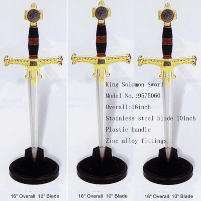 China Europe king solomon decorative sword 9575060 small for sale