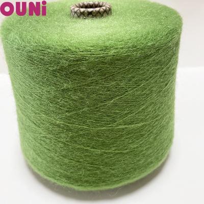 China Russia Anti-Static People Super Like In The Market 32% Child Mohair Wool Blend Puffy Yarn For Knitting Lady Coat Winter Sweater for sale