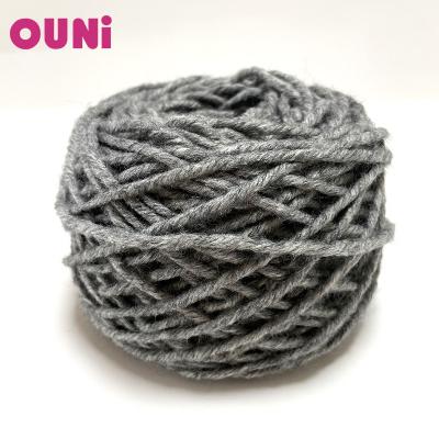 China Customization Soft Super Chunky Wool Blend Anti-Static Super Chunky Yarn For Amazon Resell Hand Knitting for sale