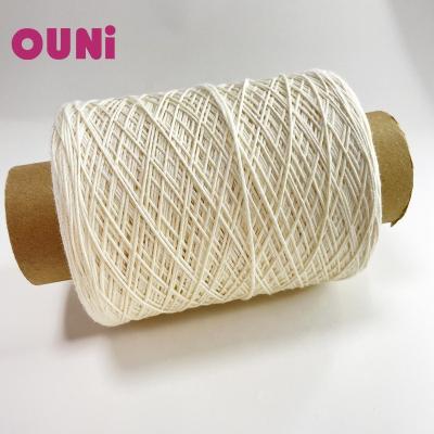 China Wholesale Popular Cotton Blend Core Nylon Elastic Yarn Anti-static For Crochet DIY Personal Handmade Fresh Bag Yarn Bulky Skeins for sale