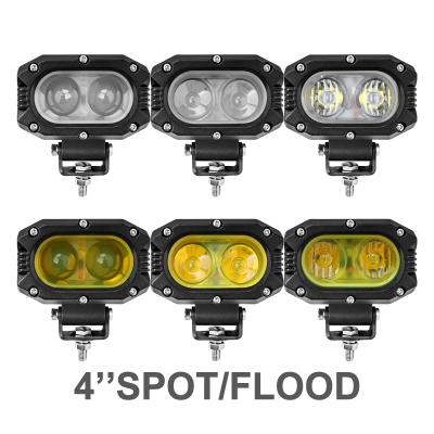 China 5000 Lumens Spot Flood Spot Flood Spot 12V/24V Motorcycle ATV UTV Combo Truck Car Led Work Lights for sale