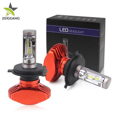 China Cheap Head Lamp Bulb 9006 H1 H9 9005 Diecast Aluminum Housing H11 Led Lights Headlight Bulbs, H7 H4 S1 Car Led Headlight for sale