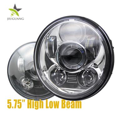 China Automobile Moto Led Motorcycle Headlight Projector Driving Lights 5.75 Inch Led for sale