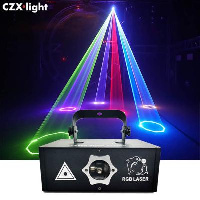 China Advertising DJ Mini Cheap Party Nightclub Bar Stage Light RGB Music Activated Laser Projector Disco Laser Lighting For Sale for sale