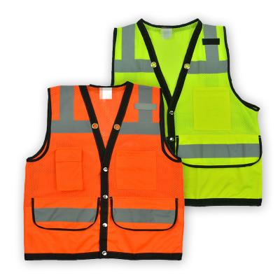 China High Visibility High Visibility Safety Shirts Safety Reflective Vest Safety Reflective Vest Coat for sale