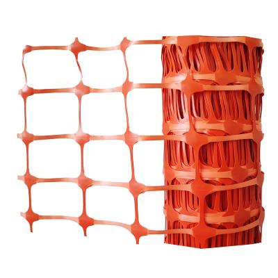 China High Quality HDPE Orange Safety Netting Orange Nature Safety Net Material Plastic Crash Barrier DLBR80-10040 for sale