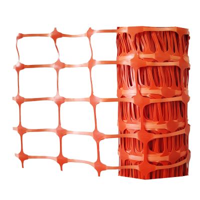 China High Quality HDPE Orange Safety Netting Orange Nature Safety Net Material Plastic Crash Barrier DLBR80-10040 for sale