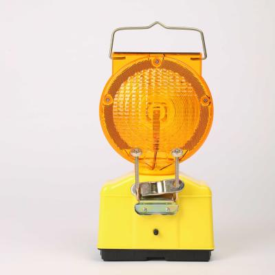 China Yellow/Amber LED Picosecond and PP Solar Traffic Warning Lamp Efficiently High Quality Flashing Barricade Light for Road Safety for sale