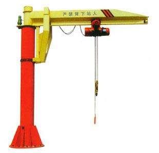 China 125Kg To 5000Kg Column Jib Crane Hoist Convenient Operation for sale