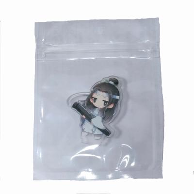 China High Low Price Recyclable Small Clear Transparent Gift Pins Ziplock Bags Custom In Stock en venta