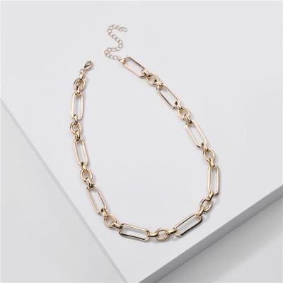 China Simple Design Hot Trendy Handmade Short Choker Fashion Summer New Arrival Pure Jewelry Chains Necklace for sale