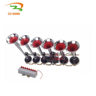 China Iron DZ HORN Pakistan 6 Electric Pipe 8 Melody Music Air Horn Sound Sound Air Horn for sale