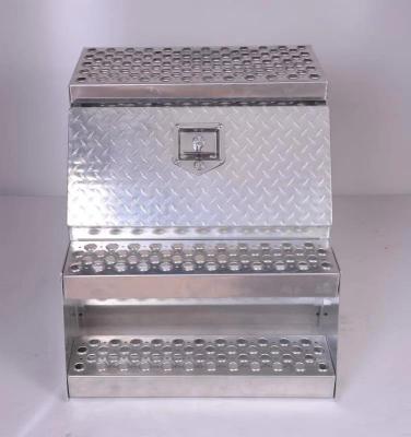 China Low Price Full Side Diamond Plate Tool Box For Ute Truck Pickup KC-GJX800 for sale