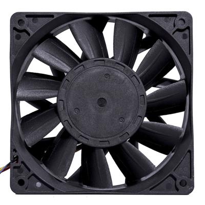 China Hotels 12038 Frequency Inverter Converter 120mm Fan DC 12v 24v Axial Fan for sale