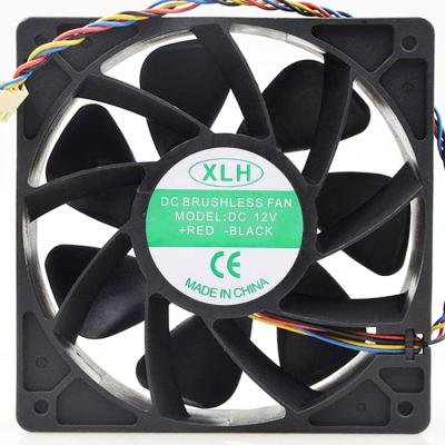 China Amazon PWM best-selling 120mm 12038 ball bearing high speed fan s8 s9 6000rpm 12v 24v fan 4pin for sale