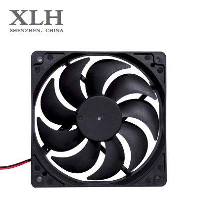 China Electronic Product 12025 Fan 12025 120x120x25mm 12cm 120mm Computer Case Loud Quiet DC 12V Used For Computer Case Electrical Cabinet Fan for sale