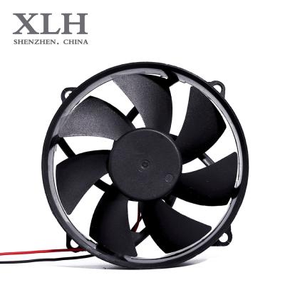 China 92x92x25mm Low Noise Lower Noise 9225 12V 24V Round Frame CPU DC Fan 90mm DC Round Fan for sale