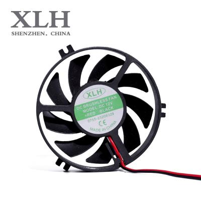 China Low Noise Fan 70x70x15mm Series Exhaust Ventilation DC Fan 7015 for sale