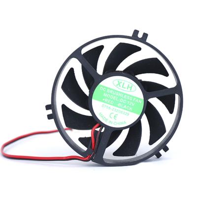 China Low Noise Fan 70x70x15mm Series Exhaust Ventilation DC Fan 12V 24V 7015 Axial Fan for sale