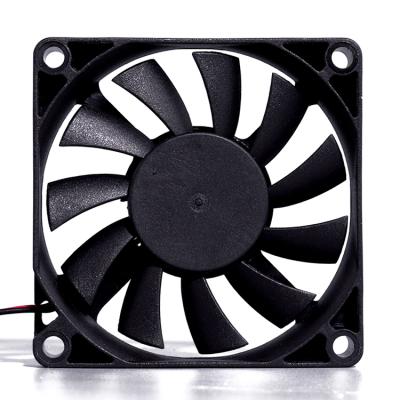 China Exhaust Ventilation Axial Fan 70x70x10mm 70MM 12v 24V 7010 DC Exhaust Fan for sale