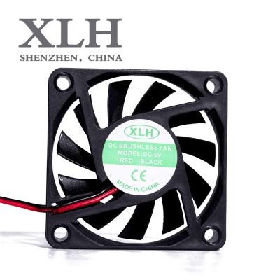 China Durable DC 6010 Brushless 60x60x10mm 6010 Portable Brushless Fan Ventilation 24v Axial Fan for sale