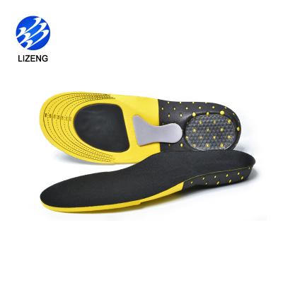 China Orthotic arch support | Shock Absorption | sweat absorb Lizeng Brand EVA Shock Absorb Foot Care Functional Gel Sport Anti-skid Insole for sneakers for sale