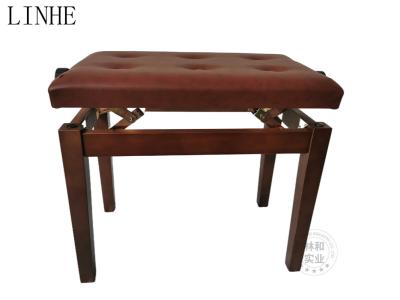 China Hydraulic stool adjustable Piano chair piano stool Piano bench compression board and the other is of solid wood for sale