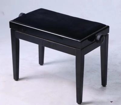 China Modern Design soft wooden piano bench Wholesale High Quality Wooden Modern Piano Bench With Leather  Special single pian for sale