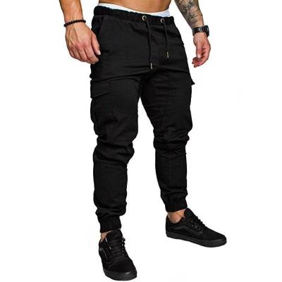 China 2022 Sustainable Multi Machining Pocket Woven Fabric Trouser Mens Solid Color Casual Trouser Gaiters for sale