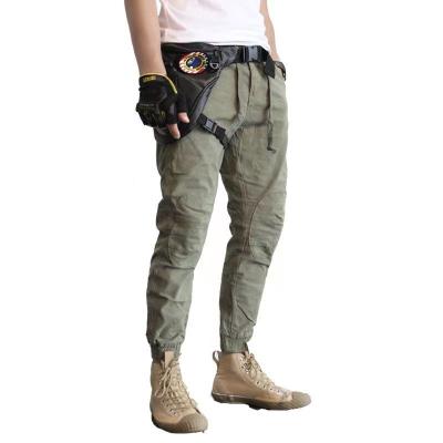 China 2022 Fashion Style Men's Simple Viable Locomotive Jumpsuits Soft Gaiters Tend Casual Pants for sale