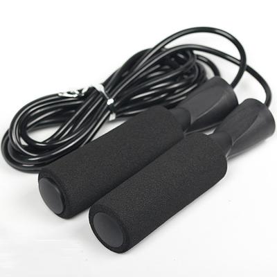 China PVC Cable+ PP Handle Adjustable PVC Jump Rope For Fitness Workout Exercise Boxing for sale