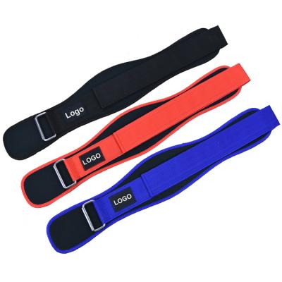 China Comfortable Weightlifting Belt Lumbar Support Nylon Weightlifting Belt for sale