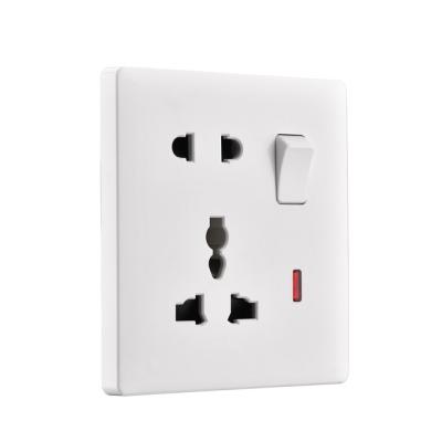 China 1 Strip Residential/General Purpose 13A 5 Pin International Multi-Function Switched Socket for sale