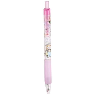 China School Office Push Paper Pasting Type Cartoon Glue Pen For Students for sale