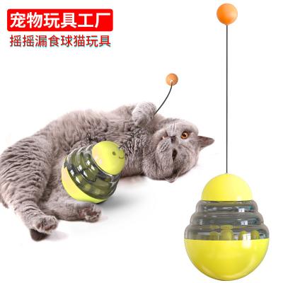 China Viable Lighter The Cat To Miss Food Ball Tumbler Cat Toy for sale