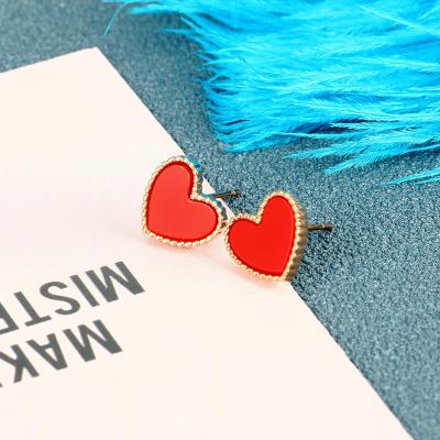 China FASHIONABLE four-leaf clover earrings European and popular American fashion models earrings stainless steel jewelry for sale