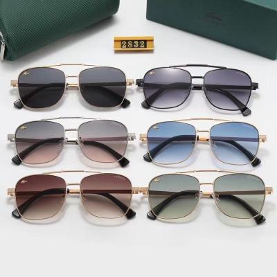 China Hot Selling Quality New Fashion Sunglasses Dropshipping Retro Metal Frame Sunglasses Tend Glass Sunglasses for sale