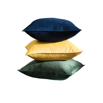 China Customization Decorative Soft Colorful Velvet Pillow Home Decor Cushions Covers For Living Room Bedroom for sale