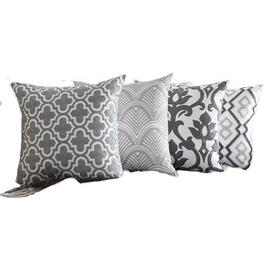 China Decorative Nordic Geometric Embroidery Pillowcase Cover Cushion Cover For Living Room And Sofa for sale