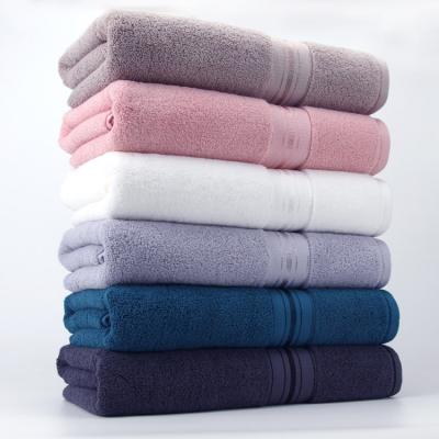 China Hot-selling Compressed Products Single Combed Cotton Bath Towel Star Hotel Company Bath Towel Wholesale Textiles for sale