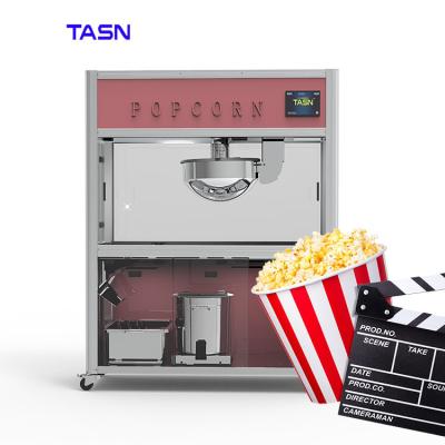 China Snack Factory C32-ZN 32OZ Electric Movable Electric Kettle Automatic Caramel Popcorn Machine Large For Cinema for sale